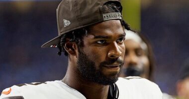 The Browns are apparently not ready to promote Shedeur Sanders to backup quarterback