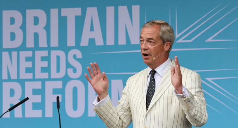 Shock Poll Shows Farage's Reform Party on Course for HUGE Win.