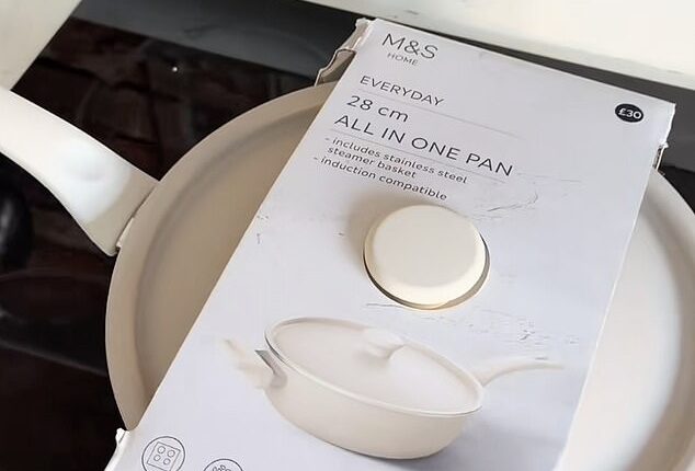Marks & Spencer has just launched a chic £30 saucepan. Called the all-in-one pan, it is a dupe of the Our Place pan which retails at £130. Fans have called dupe 'absolutely brilliant', and described it as a 'bargain'