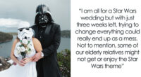 Sis Turns Bridezilla 3 Weeks Before Wedding, Wants ‘Star Wars’ Theme, Family Calls It Upcoming Mess
