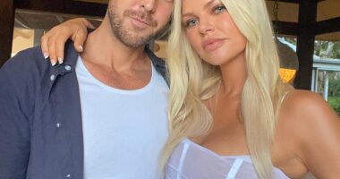 Sophie Monk has given fans a rare insight into her marriage to husband Josh Gross (pictured)