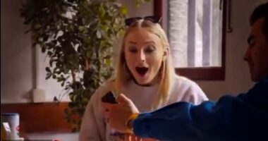 Sophie Turner is revealed as a Coldplay superfan as she 'cried' over a birthday message from her new love interest Chris Martin, in a video organised by ex-husband Joe Jonas