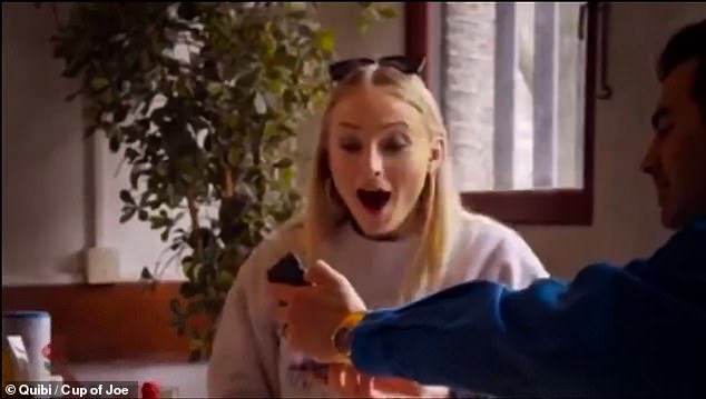 Sophie Turner is revealed as a Coldplay superfan as she 'cried' over a birthday message from her new love interest Chris Martin, in a video organised by ex-husband Joe Jonas