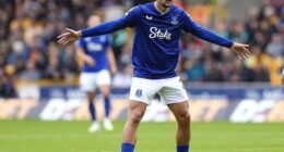 Kiernan Dewsbury-Hall will be banned for Everton's clash with Crystal Palace after picking up five bookings this season