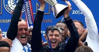 Steven Gerrard won the Scottish Premiership during his time as Rangers manager