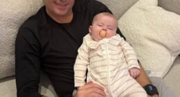 Steven Gerrard has been on grandad duty daughter, Lilly-Ella, welcomed her first child - a baby girl - in July