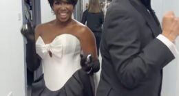 Motsi Mabuse debuted a glamorous new hairdo for Strictly Come Dancing's Movie Week on Saturday evening