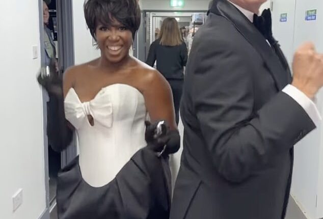Motsi Mabuse debuted a glamorous new hairdo for Strictly Come Dancing's Movie Week on Saturday evening