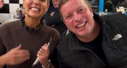 Tom Skinner and Amy Dowden headed out for breakfast on Thursday after she begged viewers to ¿be kind¿ during their controversial pairing