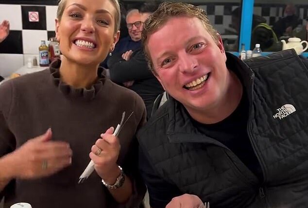 Tom Skinner and Amy Dowden headed out for breakfast on Thursday after she begged viewers to ¿be kind¿ during their controversial pairing