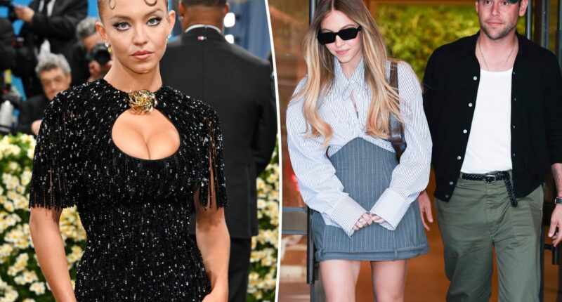 Sydney Sweeney reacts to jokes about her chest during comedy show date with Scooter Braun