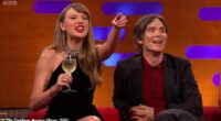 Cillian Murphy's son was sweetly spotted in The Graham Norton Show audience by Taylor Swift in Friday's episode