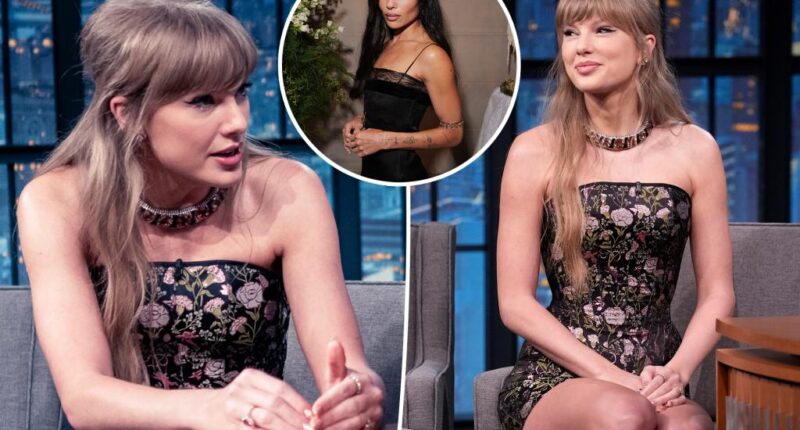 Taylor Swift recalls how Zoë Kravitz 'destroyed' part of singer's Beverly Hills mansion to save pet Burmese python