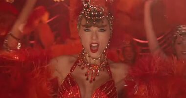 Taylor Swift has sparked outrage among fans after opening CDs co-signed by the singer's NFL star fiance Travis Kelce