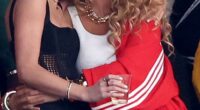 Taylor Swift's falling-out with Blake comes after DailyMail.com exclusively reported that the Gossip Girl star, 37, threatened to leak embarrassing private text messages unless the singer publicly backed her in her fight against Justin Baldoni; pictured together in February 2024 in Las Vegas
