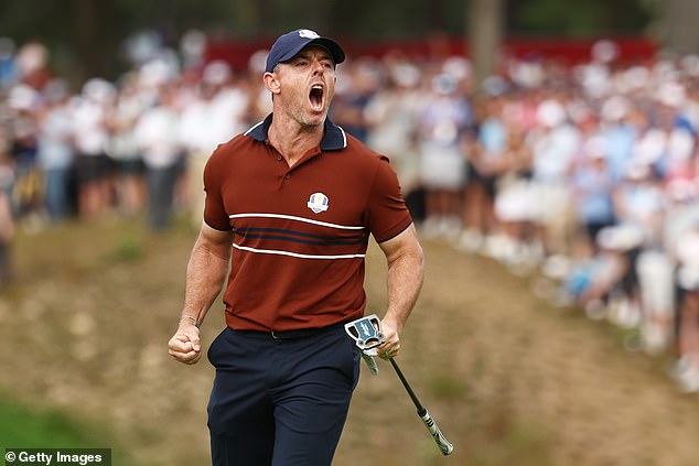 Rory McIlroy waged a constant war against USA fans during a stormy Ryder Cup in New York