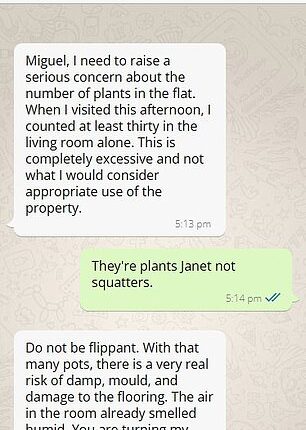 A landlord has sparked fury after threatening to kick her tenant out over a 'serious' discovery she made during an inspection