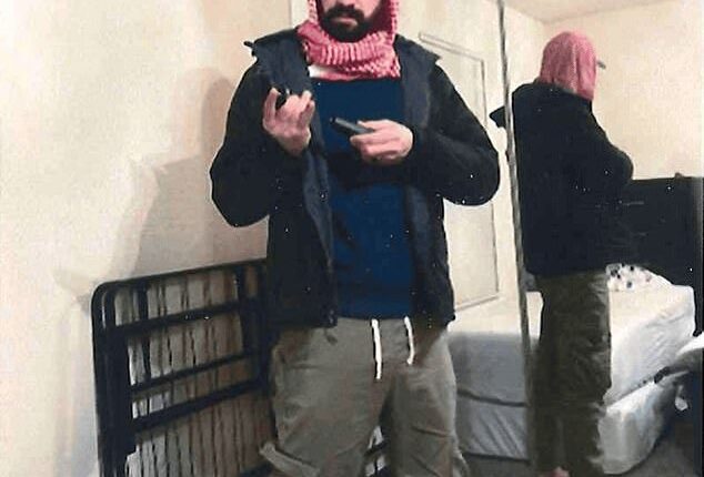 Mahmoud Amin Ya'qub Al-Muhtadi, 33, also known as 'Abu Ala' is accused of being involved in the October 7 terrorist attack on Israel that killed 1,200
