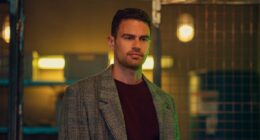 Theo James and Kaya Scodelario in The Gentlemen on Netflix