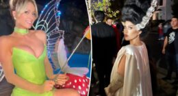 The best celebrity Halloween costumes of 2025: Paris Hilton, Kourtney Kardashian and more
