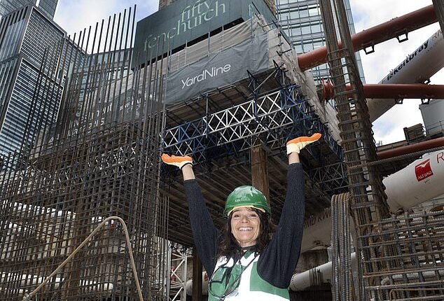 Jane Fryer visits All Hallows Staining church in Fenchurch Street and gains exclusive access to the building site below the church