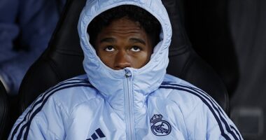 Endrick has been stuck on Real Madrid's bench for most of this season and is available to sign on loan in January