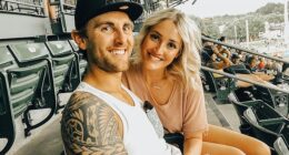 Hailey Avery (right) and her husband Taylor (left) were excited to start a family but ran into fertility issues. Hailey had four miscarriages before having her first baby girl in 2023