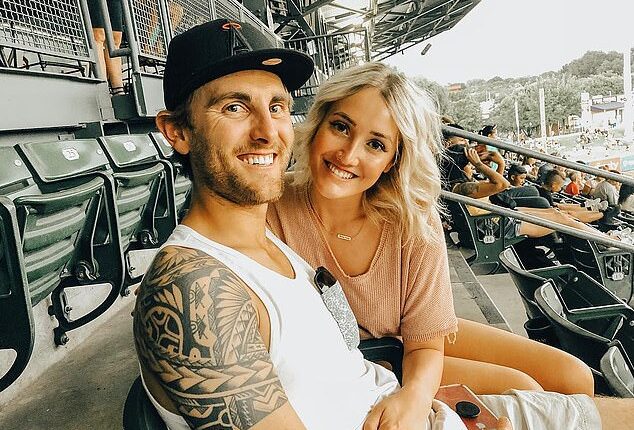 Hailey Avery (right) and her husband Taylor (left) were excited to start a family but ran into fertility issues. Hailey had four miscarriages before having her first baby girl in 2023