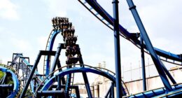 In June 2008, 17-year-old Asia LeeShawn Ferguson IV was then struck by the Batman coaster (seen on a different date) and decapitated