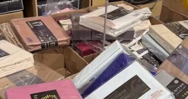 Bargain hunters have uncovered a hidden Sydney warehouse flogging chic, on-trend bedding and linen for up to 80 per cent off - with some items starting from as little as $1