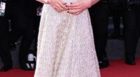 Angelina Jolie looks better than ever aged 50 - and she follows a straightforward skincare routine to boost her glow (seen at Cannes Film Festival in May)