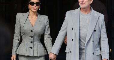 As Lauren Sanchez strolled around the French capital for Paris Fashion Week , she wowed bystanders with an elegant 90s John Galliano suit, looking every inch the sophisticated tech billionaire's wife