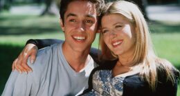 It's been 26 years since Thomas Ian Nicholas' quick rise to fame in the crude comedy film American Pie (Pictured: Thomas Ian Nicholas and Tara Reid)