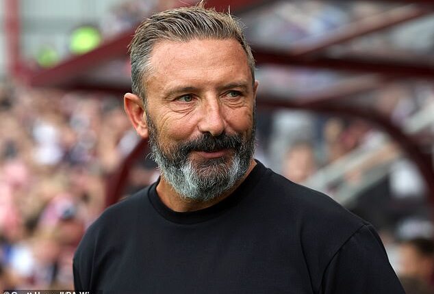 Derek McInnes has led Hearts to seven wins and a draw from their opening eight fixtures