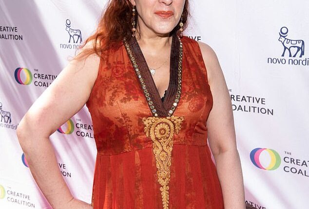 TV Writer Jill Weinberger (pictured) called out actress Keira Knightley and said she 'cares so little' about trans people