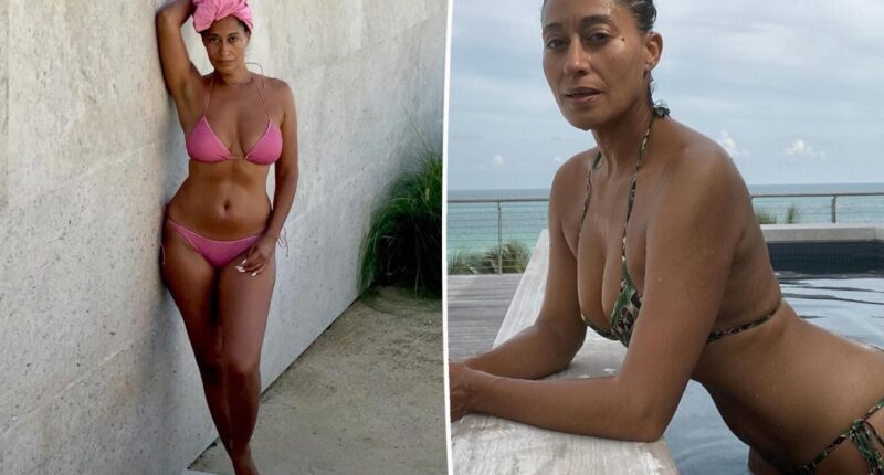Tracee Ellis Ross sizzles in bikini snaps for 53rd birthday
