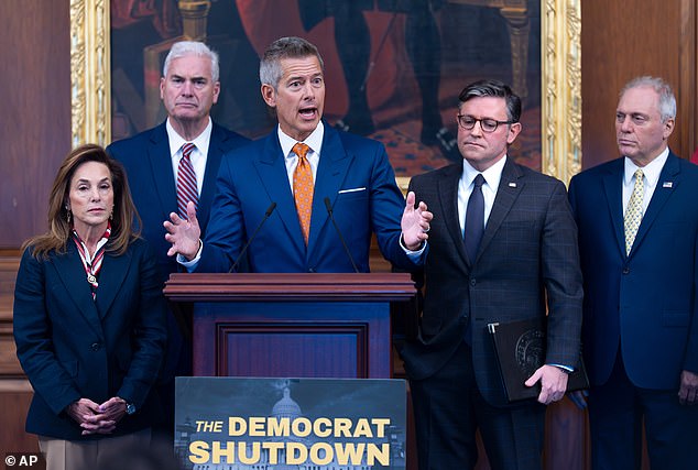 Transportation Secretary Sean Duffy warned air traffic controller shortages from the government shutdown will cause delays and canceled flights
