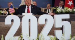 Trump-Gaza latest: US president says a ‘beautiful day is rising’ as he signs peace plan at Egypt summit