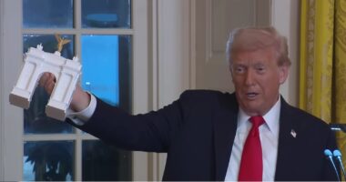 Trump Unveils Triumphal 'Arc de Trump' for America's 250th Anniversary.