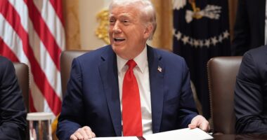 President Donald Trump confirmed Thursday that the deal for peace in Gaza has been reached and that he was planning to travel to the Middle East to celebrate. 'It will be a day of joy,' he predicted, noting that the Israeli hostages held by Hamas 'should be released Monday or Tuesday.' The president said there were still discussions coordinating the release of the hostages.