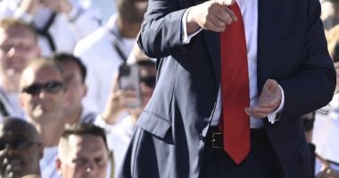 Donald Trump said on Sunday that he warned of 9/11 mastermind Osama bin Laden in a book he co-wrote a year and a half before the deadly terrorist attacks