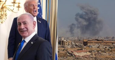 President Donald Trump issued one last ultimatum demanding Hamas accept a peace agreement with Israel to end the bloody Gaza war. Trump promised on Truth Social that if the militants did not accept his purported peace plan that 'all hell' will 'break out against Hamas.' The president noted that Hamas has until 6pm on Sunday to release all the remaining hostages.