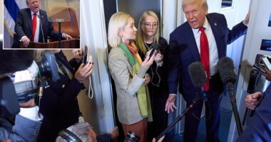 President Donald Trump made a startling confession about his afterlife, admitting he may never walk through the pearly gates of heaven. While speaking to reporters on board Air Force One on Sunday, the president was about prior comments he made about the afterlife.