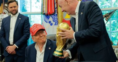 Trump says Infantino would ‘very easily’ move World Cup matches if he asked him to