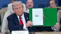 Trump signed the Israel-Hamas ceasefire agreement formally signifying the end of the bloody two-year war