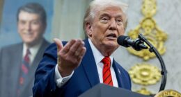 Donald Trump began his promised mass purge of federal workers Friday, as more than 4,100 people were laid off as the government shutdown rolls on
