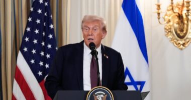 Trump tells Israel it ‘must immediately stop’ bombing Gaza to enable hostage release after Hamas accepts elements of peace plan