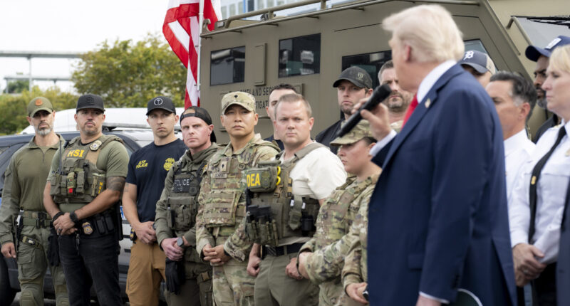 Trump's City Crime Crackdown Nets 1,700 Arrests in One Month.