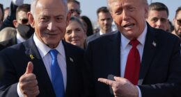 President Trump visiting the country hours after Hamas released the remaining Israeli hostages