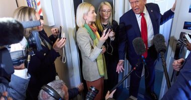 Trump speculated that he may not make it to heaven but is glad that he's been able to make 'life a lot better for a lot of people'